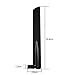 NETVIP RP-SMA Antena 4G/3G/LTE Antena 10dBi WiFi Antenna Amplificador de señal para...