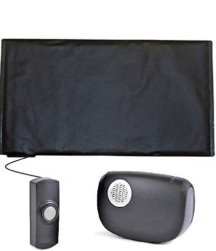 Portable Wireless Pressure MAT PAD Alarm Floor Door Bedside Security 150M Range