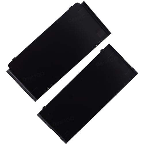 Image of Deal4GO Top & Bottom Housing Shell Case Front Back Cover Plates Replacement for Nintendo NEW 3DS Console 2014 - Black