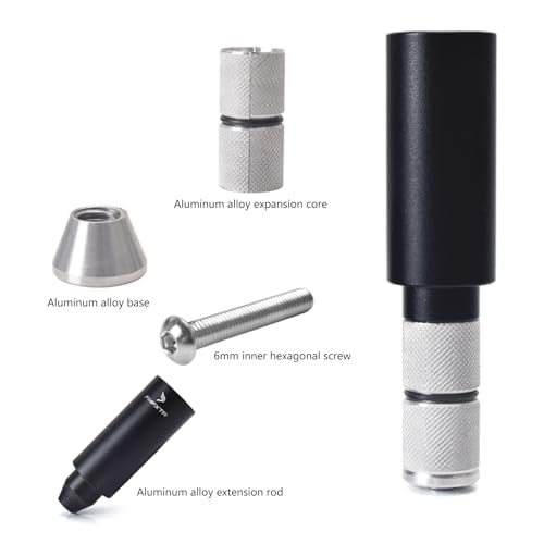 Kamonda 1Pair Bike Handlebar Extension Adjustable Aluminum Alloy Handlebar Extender Improve Comfort and Stability During Riding