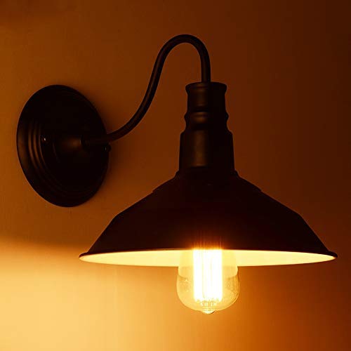 Vintage E27 Luz de Edison Retro lámpara de Pared para apartamento mesita de Noche Porche Pasillo balcón Restaurante Pub Club Bar cafetería luz Sujetador Aplique