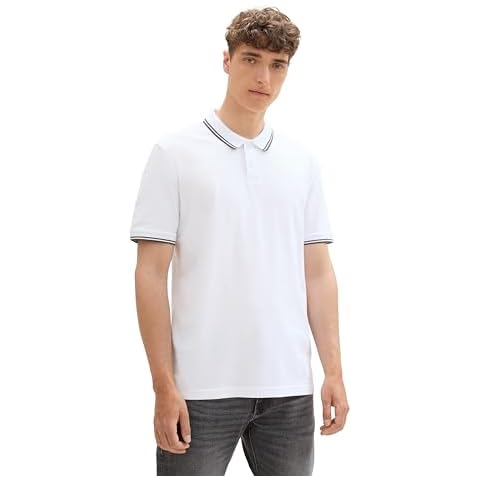 TOM TAILOR Denim Men's Regular Fit Polo Shirt Cover