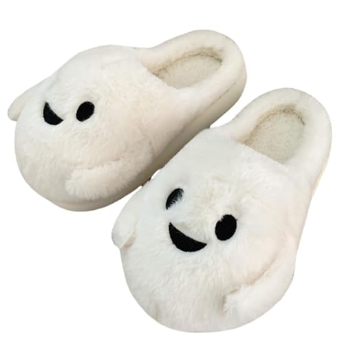 Epsion Women's Cute Fuzzy Slippers Anti-Skid Comfy Cozy Plush Warm House Shoes Indoor Outdoor