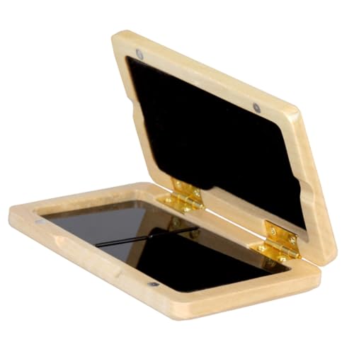 VANZACK Oboe Reed Box Portable Wood Reed Case Lightweight Creative Design for Secure Storage and Easy Carrying Musicians
