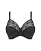 ELOMI Damen Full Coverage Underwire Bra BH, Schwarz, (46) 46GG