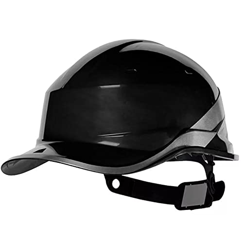 Capacete com aba frontal - Baseball Diamond V - Delta Plus (Preto)