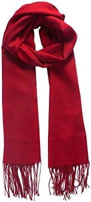 Pashmina Cachecol Echarpe Feminina Lisa com Franja 170x65cm Toque...