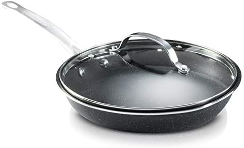 Amazon.com: Granitestone 14 Inch Frying Pan with Lid, Large Non Stick ...