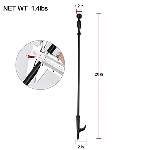 Strumpfhalter Für Kaminsims - Ohne Bohren, Metall Haken Für Weihnachtsdekoration, Kränze, Laternen