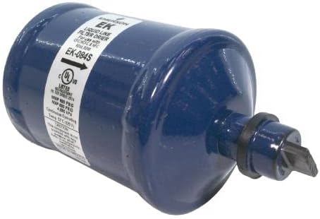 ALCO CONTROLS EK-084S MAP 680 PSIG, 52 CELSIUS/125 FAHRENHEIT, CONTINUOUS OPERATING TEMPERATURE, 20 MICRON FILTRATION, 4690 KPA, FOR USE WITH CFC/HCFC/HFC, MWP 680 PSIG, LIQUID LINE, INLET/OUTLET1/2-I