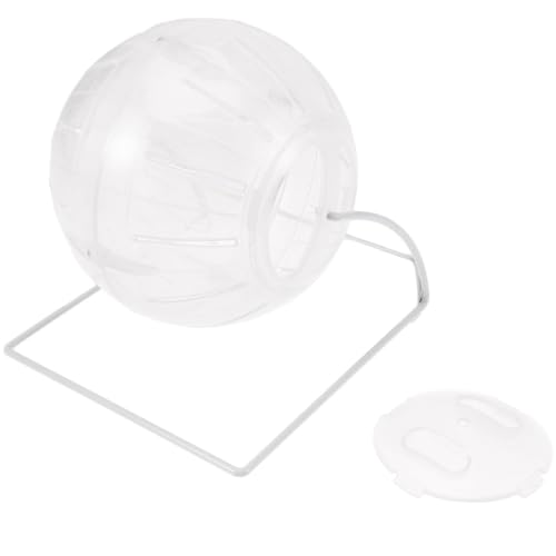 KESYOO 4 in 1 Hamster Exercise Ball 5.31in Plastic Running Ball for Hamsters Gerbils and Mice Small Pet Run About for Interactive Play and Activity