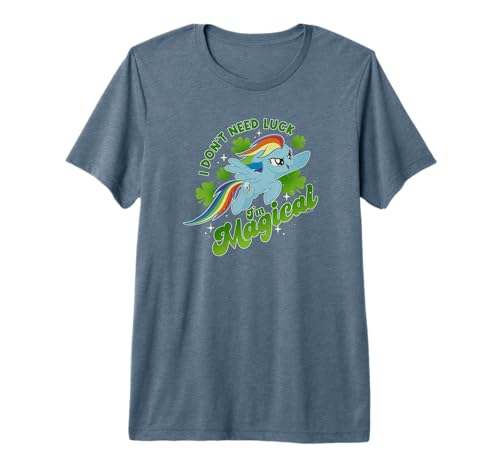 T-shirt premium My Little Pony Rainbow Dash avec finitions soignées et imprimé durable