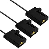 brougetme 3-Pack 90980-10619 Horn Connector Plug – 1-Way Automotive Electrical Wire Harness Plug – Car...