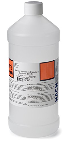Hach Sodium Hydroxide Standard Solution, 1.000 N, 1 L, 104553