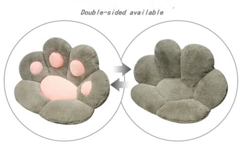 Joson Cat's Paw Cushion Comfortable Bear's Paw Chair Cushion Cute Sofa Office Floor Seat Cushion (27.8 X 23.6 Inch Grey) #TOP2