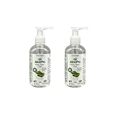 AloePro Aloe Pro Pure Vegan Aloe Vera Gel 200ml Erfrischend, feuchtigkeitsspendend und natürlich beruhigend in Spenderflasche (2)