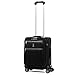 Travelpro Platinum Elite Softside Expandable Carry on Luggage, 8 Wheel Spinner Suitcase, USB Port, Men and Women, International, Shadow Black, Carry On 19-Inch