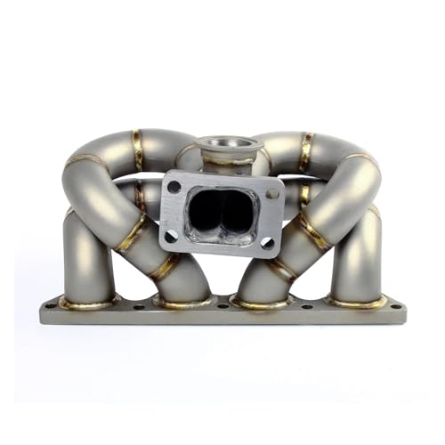 Cola Escape PARA ACURE B16 B18 SERIE B T3 PARA RAM HORN COLECTOR DE ESCAPE TURBO DE 44 MM Accesorios para coche Tubo Escape Coche