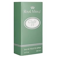 Royal Mirage Club 77 Eau de Toilette Spray for Men 100 ml