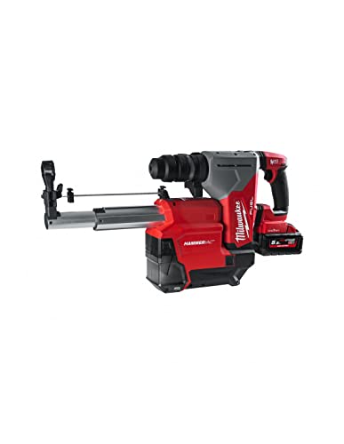 M18 ONEFHPXDEL-552C Kombihammer 5,0J mit Staubabsaugung, 2x5,5 High-Output Akku, Ladegerät in Koffer 4933478498 – Bild 5