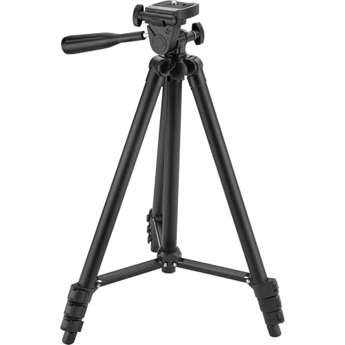 'BARSKA AF12440 Digital Tripod with Carrying Case Extendable to 40'' for Spotting Scopes, Binoculars, Cameras, etc', black