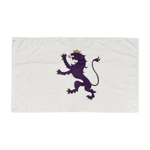Bandera de Reino León, bandera Reino leonés, bandera 150cm x 90cm, bandera leonesa