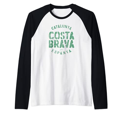 JCombs: Costa Brava, Catalonia, Spain Raglan Baseball Tee, Black