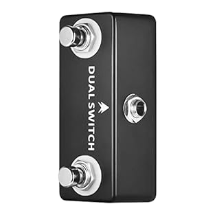 [STURDY METAL SHELL] Provides superior protection and durability for long-term use. [VERSATILE FUNCTIONALITY] Two momentary footswitches and a 1/4" stereo jack offer flexibility in usage. [EASY TO USE] Operate with ease thanks to the straightforward ...