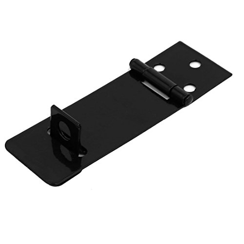 Image of uxcell Door Cabinet Clasp Gate Lock Padlock Latch Hasp Staple 100mm Length
