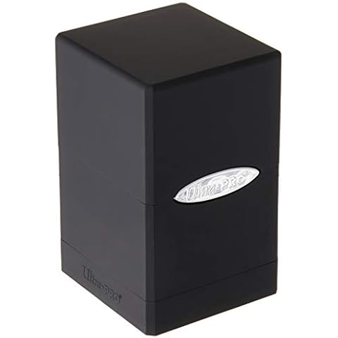 Ultra Pro 84173 - Satin Tower Deckbox, schwarz Cover