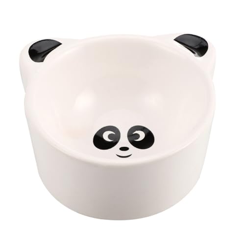 KOCKSHION 防翻食盆 セラミック製 小動物用餌入れ ハムスター 猫犬対応 割れにくく清潔簡単 ペットの健康を守る耐久性食品容器