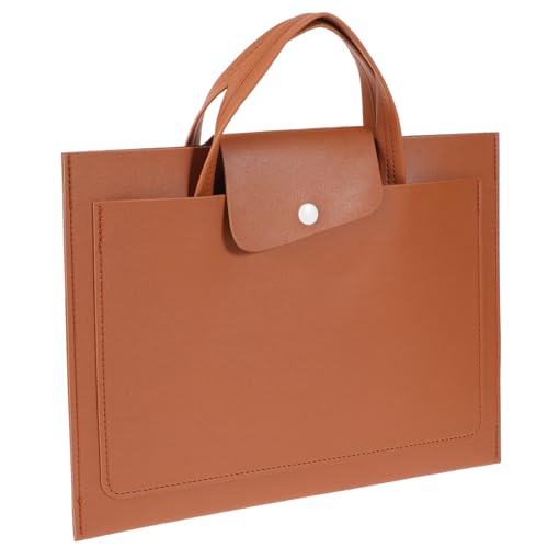 Bolso ordenador portátil mujer elegante de cuero PU con protección avanzada contra el polvo