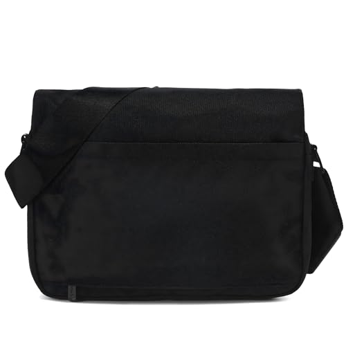 Bolso mensajero para laptop 14 pulgadas Knomo Osaka negro miniatura 5