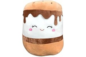 Kellytoy Squishmallows Food Plush Caramelita Smores