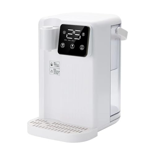 Generisch Instant Hot Water Dispenser 2000W, Heats in 3 Sekunden LCD Digital Display Arbeitsplatte Heizer für Kaffee Tee Küche Büro Home Verwendung Schwarz