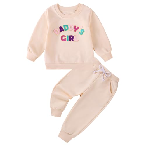 Image of URMAGIC Toddler Baby Girl Clothes Fall Outfits Long Sleeve Sweatshirt Tops Pants Set for Girls 6 9 12 18 24 Months 2T 3T 4T