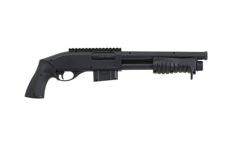 2EAGLE Fucile a Pompa Softair - M401 a Molla/plastica ad Alta Resistenza/Ricarica Manuale (0,5 Joule)