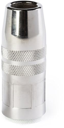 Lincoln Electric KP2743-1-62RA Nozzle 550A, Thread-on, 1/8 in (3.2 mm) Recess 5/8 in (15.9 mm) ID Aluminum