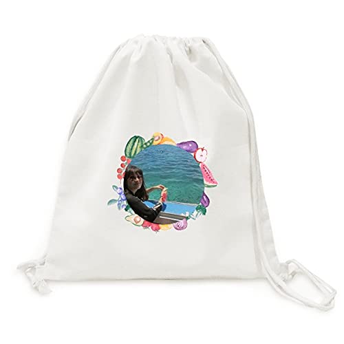 Sac en tissu pliable de marché pour légumes style marin Ellie Yao