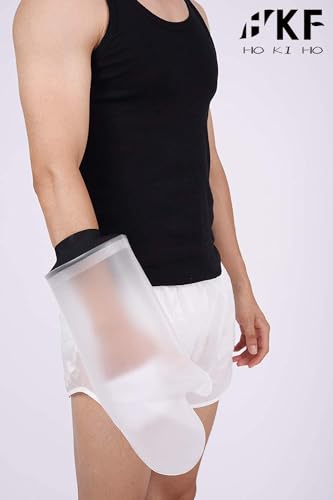 HKF HO KI HO Adult Waterproof Hnad Cast Cover for Shower - Reusable Protector Hand Sleeve Made with Stretchy Neoprene Seal (Adult Hand) - Image 4