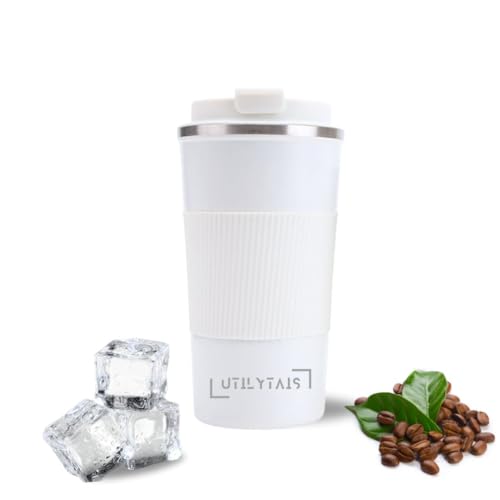 UTILYTAIS Taza Térmica de Café 510ml Acero Inoxidable