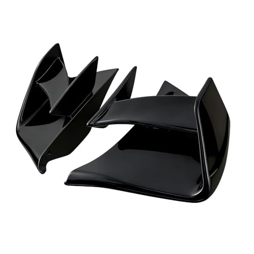 Ailettes aérodynamiques GSX-R1000 en noir brillant pour optimiser la stabilité de votre moto