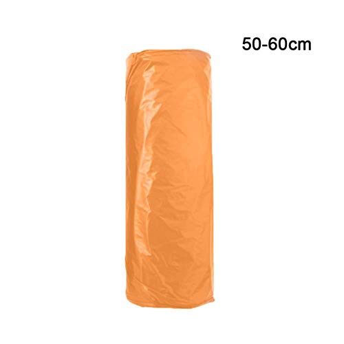 TINGS 100Pcs biodegradable household garbage bags classified disposable toilet cleaning kitchen trash bags thicker plastic bags Break,orange