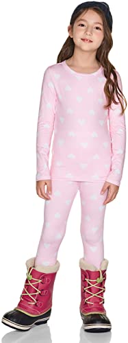 Boys Girls Long Underwear Seamless Base Layer Long Johns Kids Seamless Thermal Underwear Set - Long Johns Base Layer For Boys & Girls Childrens Thermal Underwear Sets Thermal Underwear For Kids