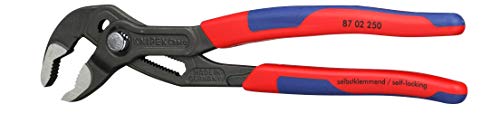 KNIPEX Cobra Water Pump Pliers (Comfort Grip, Red and Blue, 250 mm) - Image 7