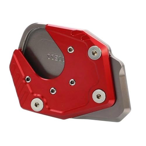 Plaque support béquille moto NC750X en aluminium haute protection