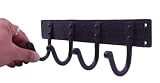 The Metal Magician Coat Hanger, Set of 4 Hooks for Hanging Heavy Duty, Door Hanger Hook, Used As Hat