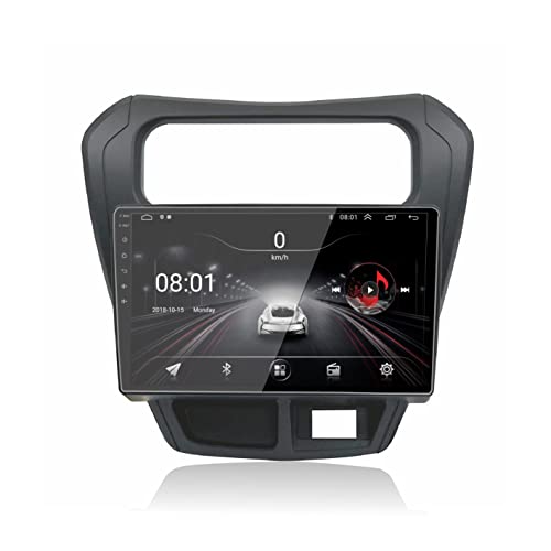 Image of AUTO SNAP 9 Inches 22cm Touch Screen Android 12 Gorilla Glass IPS Display Car Stereo with 2GB RAM /16 GB ROM GPS /Wi-Fi /Navigation /Steering Wheel Controls Mirror Link Compatible for Maruti Suzuki Alto 800 2014-2019