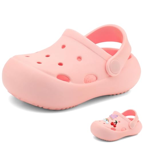 toddler classic clogs skin-friendly comfy lightweight boys girls slip on water shoes