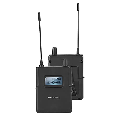 Vbestlife Sistema de monitor estéreo sem fio ANLEON S2 UHF 863 – 865 MHZ, para cantores e músicos, c